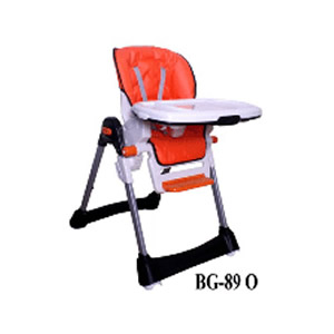 Tinnies Baby Adjustable High Chair Orange