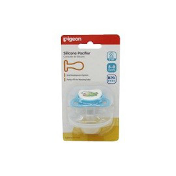 Pigeon Silicone Pacifier Step 2 (Blue) N13680
