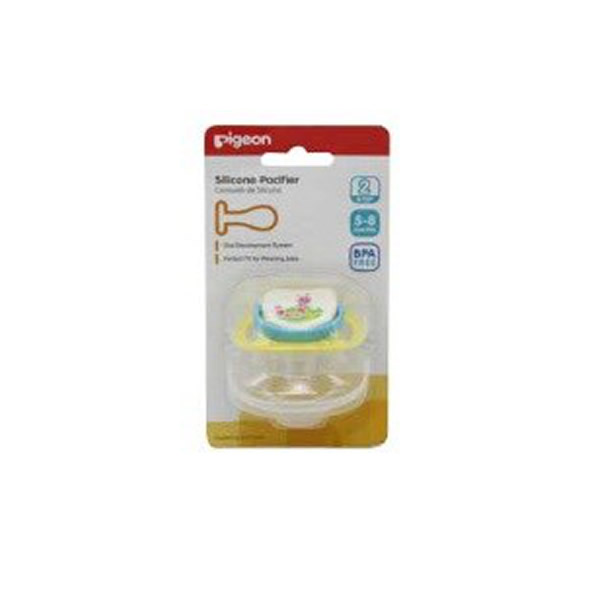 Pigeon Silicone Pacifier Step 2 (Yellow) N13683