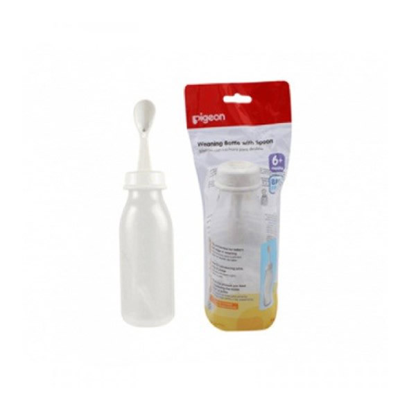 Pigeon Weaning Bottle With Spoon 240ML D329