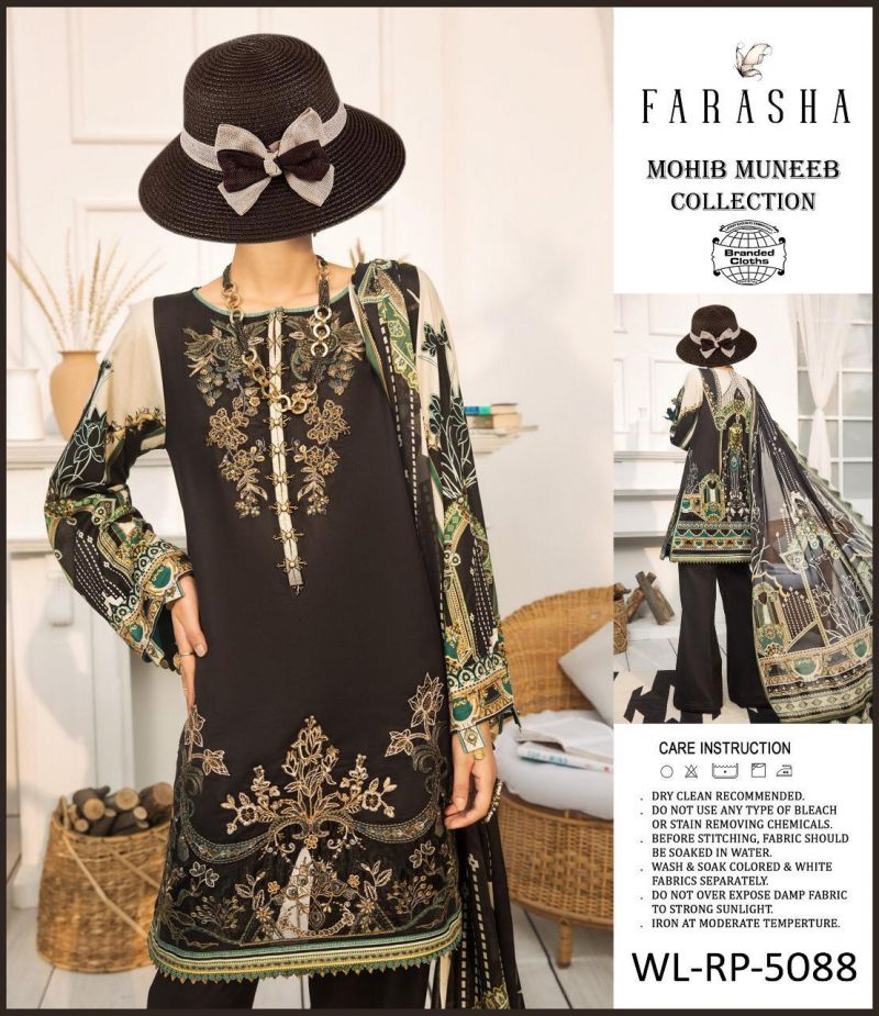 Farasha Replica New Design linen 5088