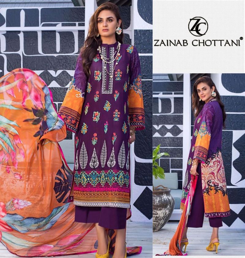 Zainab Chottani New Design Lawn RR-0026