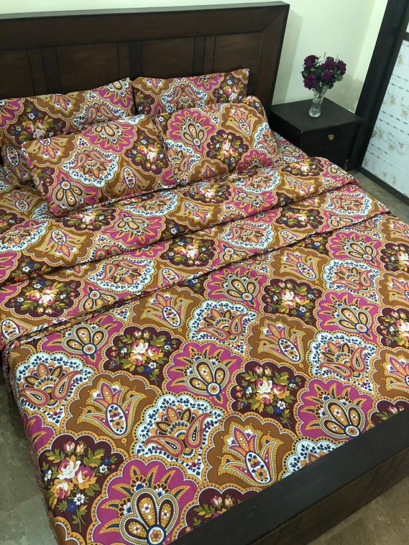 BedSheet New Design Comforter Set King Size BS-0026