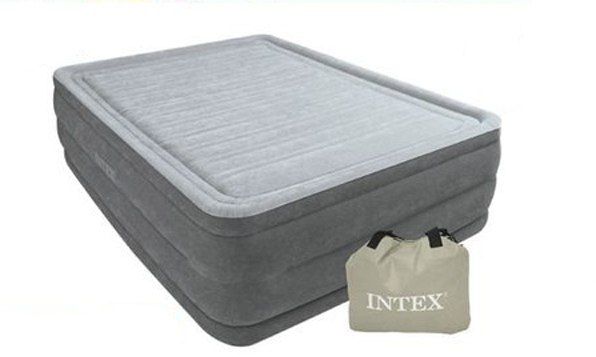 Intex Ultra Plush Air Bed with Built-in Pump