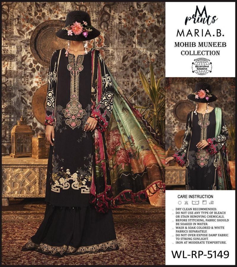 Maria B New Design Marina 5149 Black