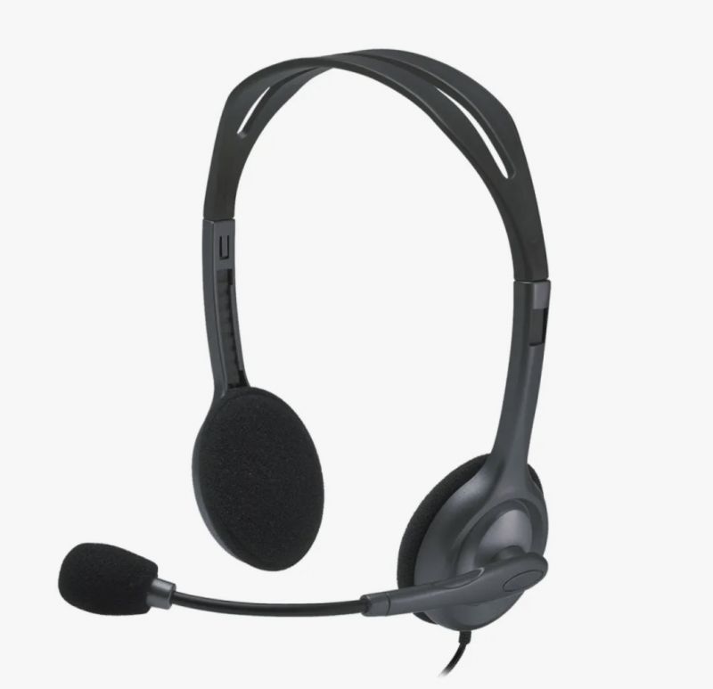Logitech H111 Stereo Business Headset with Adjustable Headband