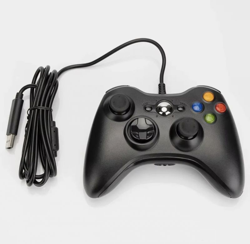 Xbox 360 wired controller ( pc and laptop supported in all windows )