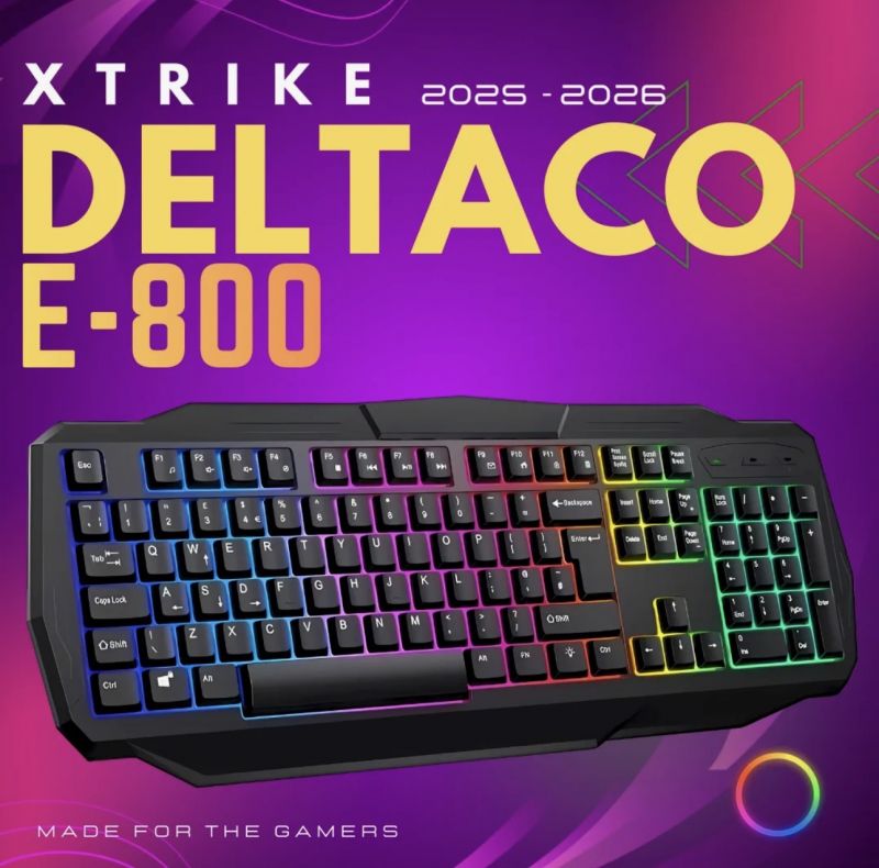 RGB Gaming Keyboard USB Wired – Mechanical Feel Keys with LED Backlight, Plastic Body, Black Color, Braided Cable – Budget-Friendly Pro Gaming Keyboard for Laptop, PC, Office & Gaming Setup