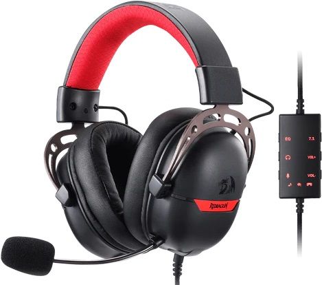 Redragon Aurora H376 7.1 Surround Sound Wired Gaming Headset