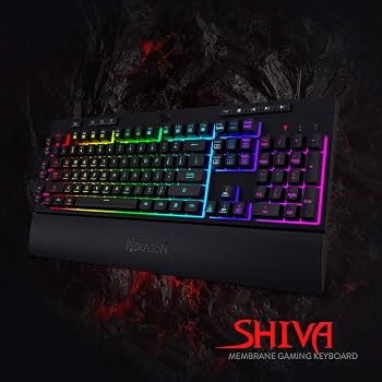 Redragon K512 SHIVA RGB Membrane Gaming Keyboard