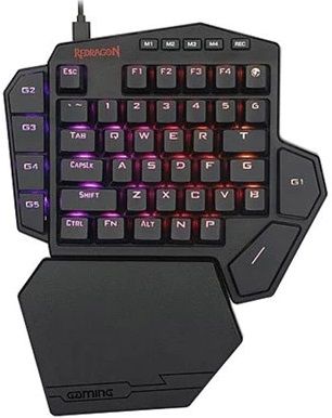 Redragon K585 DITI One-Handed RGB Mechanical Wired Gaming Keyboard