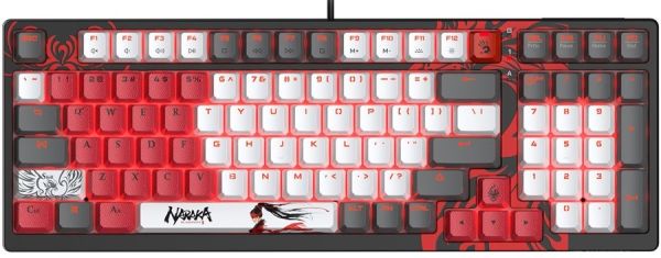 A4tech Bloody S98 Naraka Hot-Swappable RGB Mechanical Gaming Keyboard - Red Switch