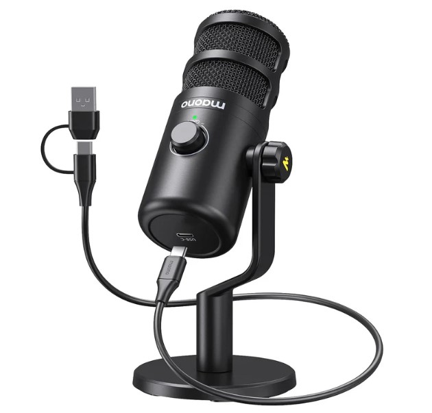 Maono PD100U Dynamic USB Microphone Black