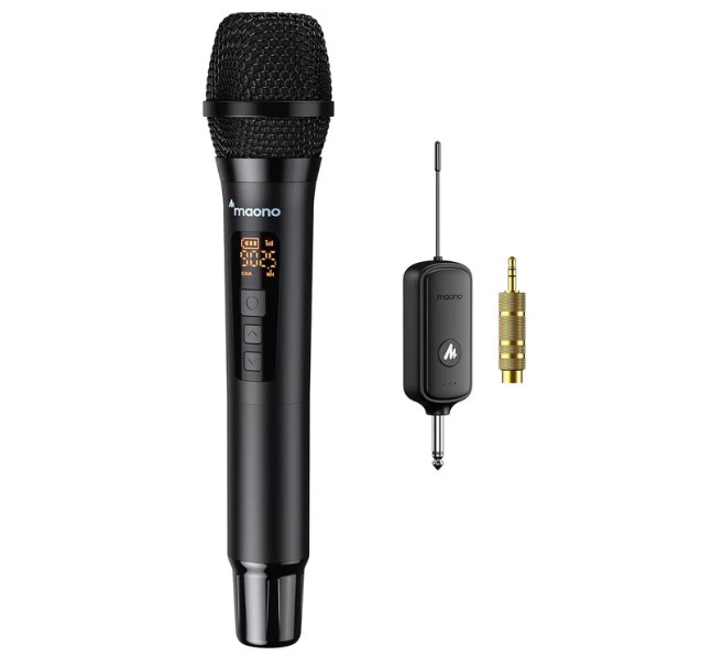 Maono WM760 A1 Handheld Wireless Microphone Black