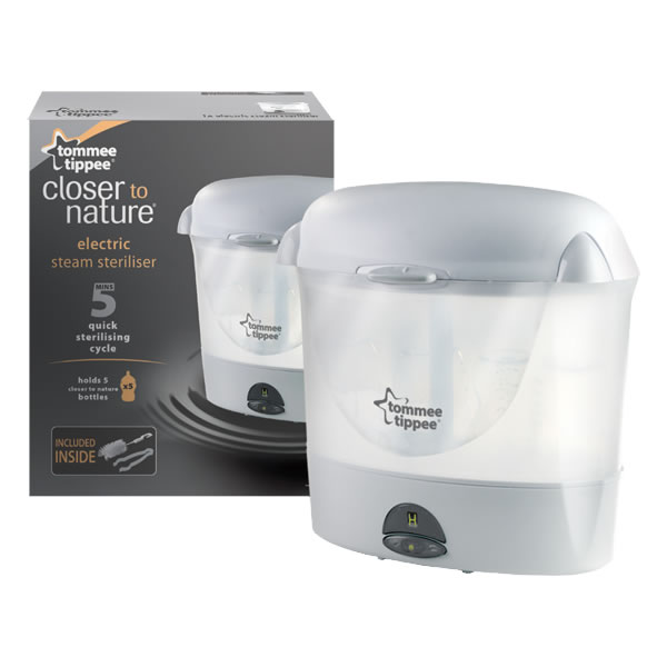 TOMMEE TIPPEE CLOSER TO NATURE ELECTRONIC 6 BOTTLES STERILIZER