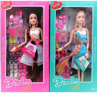 Barbie Doll Bendable & Moveable With Shoes