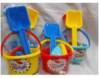 Sand Bucket for Kids - Pack of 4 Pcs