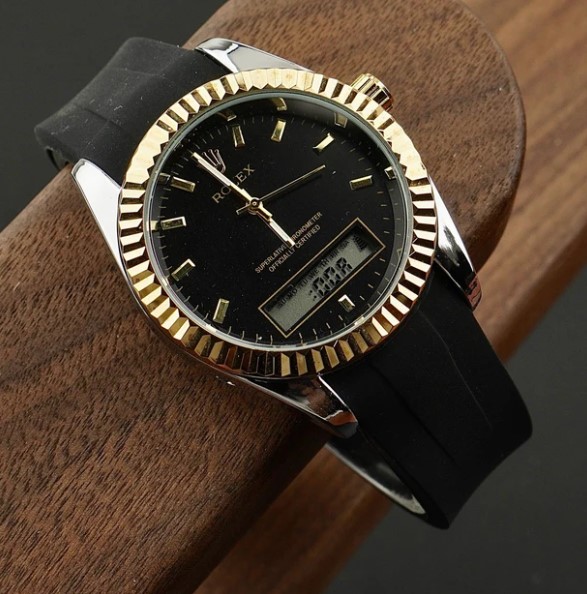 RLX - Special Edition - Dual Time - Rubber Strap