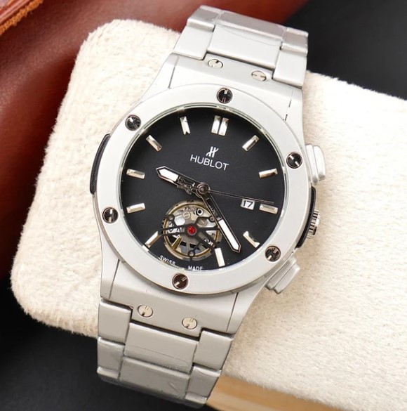HB - Chain Silver - 42mm - Mens Watch