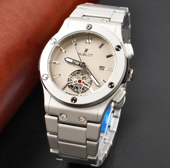 HB - Chain Silver - 42mm - Mens Watch