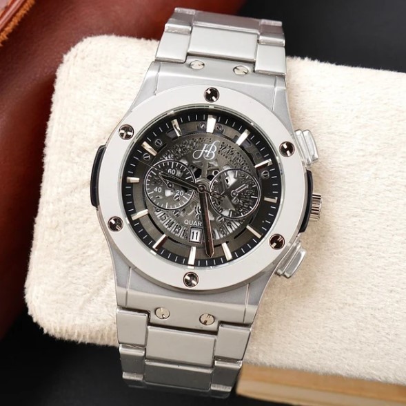 HB - Chain Silver - 42mm - Mens Watch