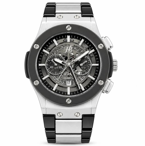 HB - Chain Silver - 42mm - Mens Watch