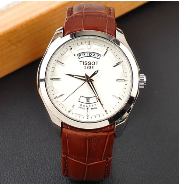 TST - Leather Strap - Men`s Watch