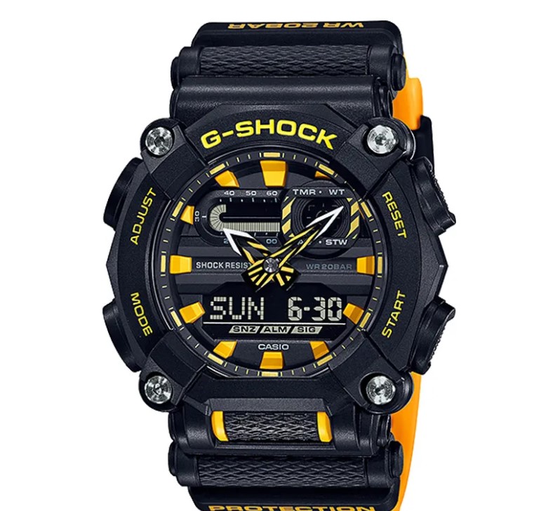 Casio G-Shock GA-900A-1A9 Dual Dial World Time Hand Watch