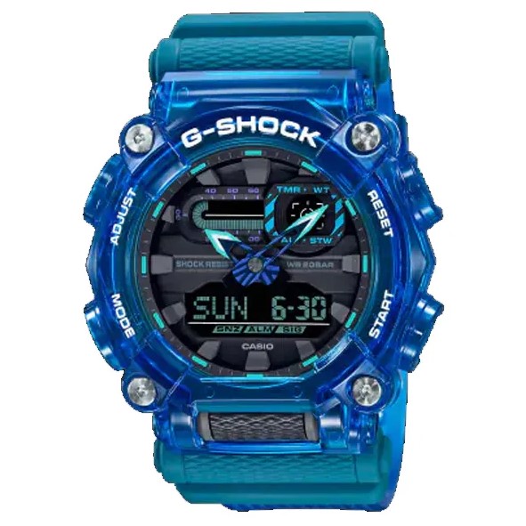 Casio G-Shock GA-900SKL-2A Dual Dial World Time Quartz Watch