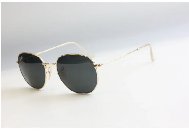 Ray Ban - RB 3548 - 50 MM - Metal - Hexagon Round - Sunglasses - Eyewear