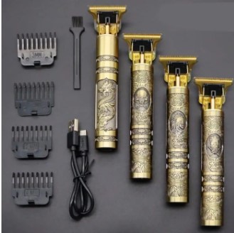 T9 Vintage Hair Trimmer For Men | T9 Rechargeable Shaver Machine For Men | Professional Hair Trimming Machine | Hair Trimmer and Shaver For Boys (Metal Body)