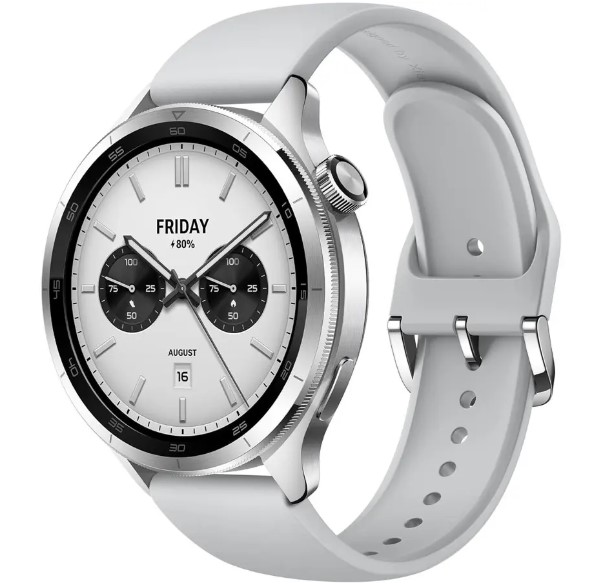 Xiaomi Watch S4 Smartwatch, 1.43 Inch AMOLED Display, 466x466, 60Hz, Silver