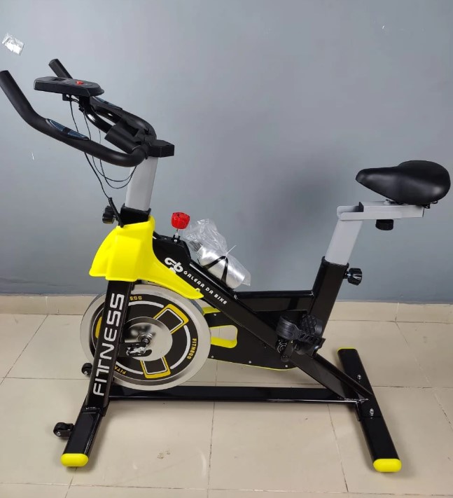 Sports Spin Magnetic Bike 150 KGS - Yellow
