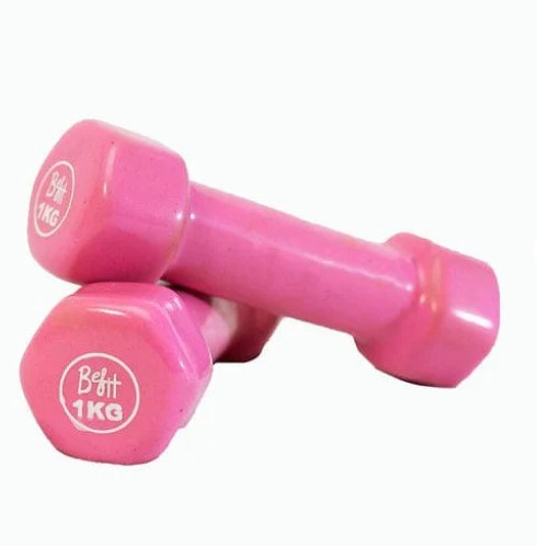 Vinyl Coated Dumbbells 1KG to 5KG (Pack of 2 )