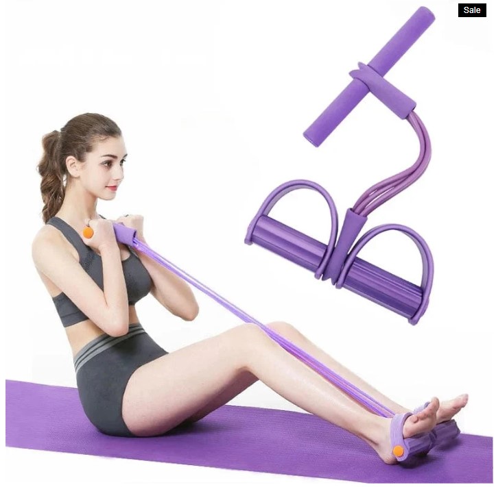 Elastic Tummy Trimmer with Resistance Band