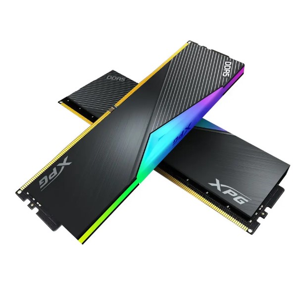XPG Lancer Blade RGB DDR5 Desktop RAM Kit, 32GB 2x16GB UDIMM 288-Pin, 6000MT/s CL36 Dual Channel, AX5U6000C3616G-DCLARBK