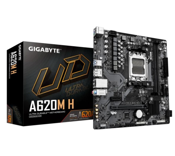 Gigabyte A620M H Motherboard Socket AMD AM5 DDR5