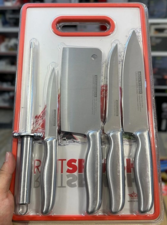 6pcs Kitchen Knife Set 15x9 inch