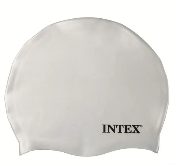 Intex Swimming Cap Silicon - For Juniors Model No. 55991 - White