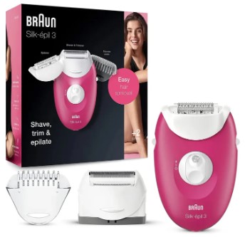 Braun Silk-épil 3 Epilator 3-410 | Imported