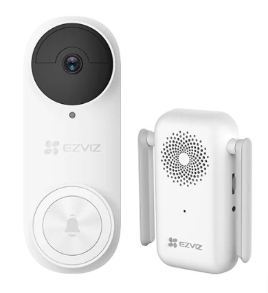 EZVIZ DB2 2K Battery-powered Video Doorbell Kit