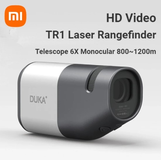 Xiaomi Duka TR1 1200M LCD Screen Sightseeing Telescope Rangefinder Laser Distance Meter for Golf Sport, Hunting,Survey,Travel