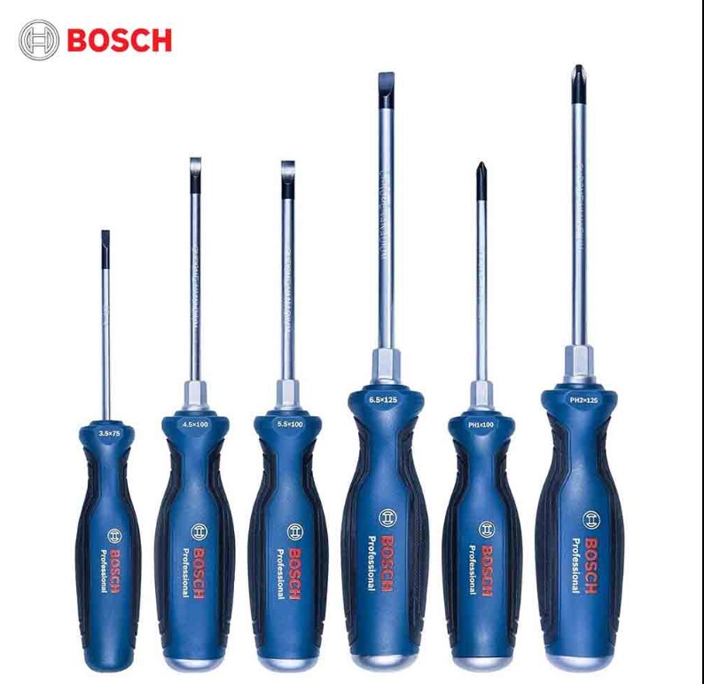 Bosch 6Pcs Screwdrivers Set PH/SL Professional