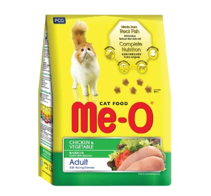 ME-O CAT FOOD ADULT CHICKEN AND VEGETABLE 450 GM