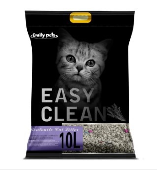 Cat Litter Easy Clean by Emily Pets-10L-Lavender(Imported)