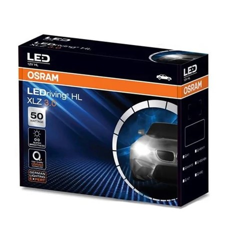 OSRAM H7 LED Headlight Bulb, 50W, Pair
