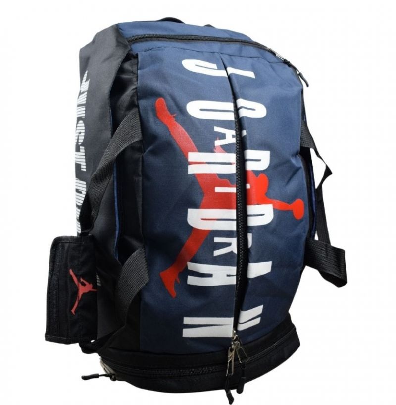 Jordan 2 in 1 Backpack & Duffel Bag - Blue n Black