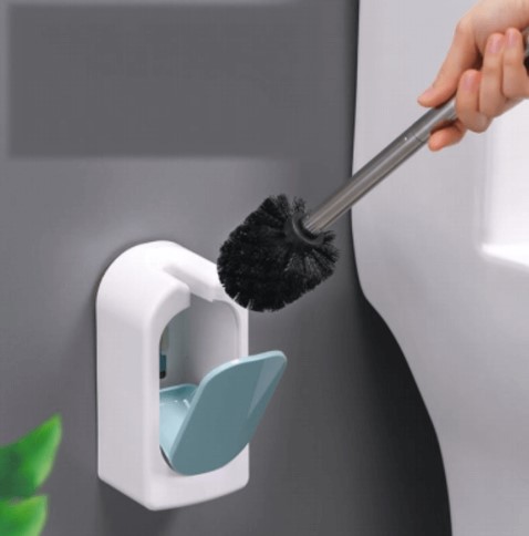 Toilet Brush With Wall Mounting Holder