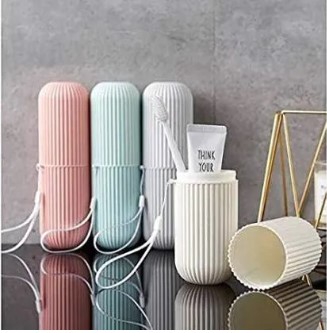 Portable Toothbrush Kit Case Toothpaste Cup Holder Protect Storage Box Travel Organizer Storage Cover Travel Toothbrush holder case