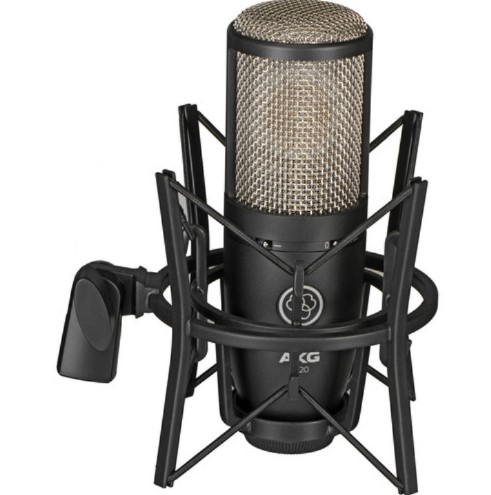 AKG P220 Cardioid Condenser Studio Microphone (Black)